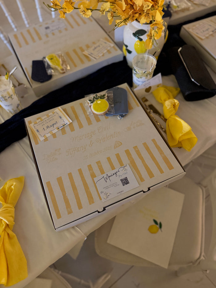 Livraison carte QR code imprimée mariage - service clé en main cartes livrées domicile France